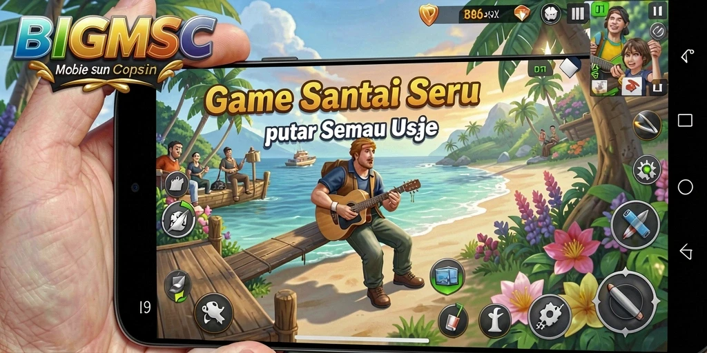 Gameplay seru dan mengasyikkan di BIGMSG.