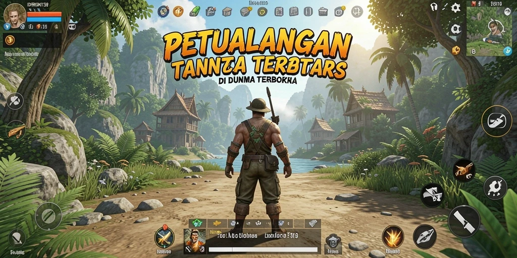 Screenshot menampilkan keindahan dunia terbuka IDRHOKI138 yang memikat.