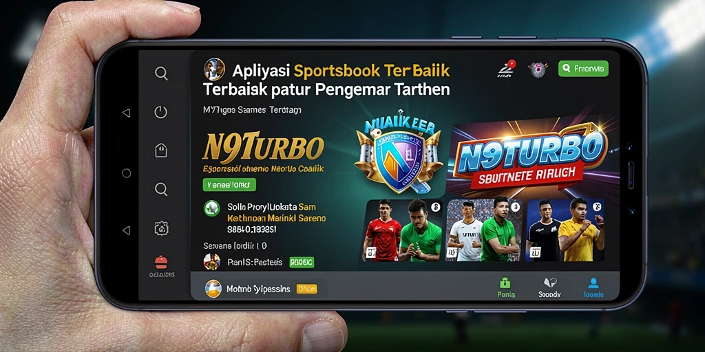 Tampilan gameplay N9TURBO yang menarik dan interaktif dalam taruhan olahraga.