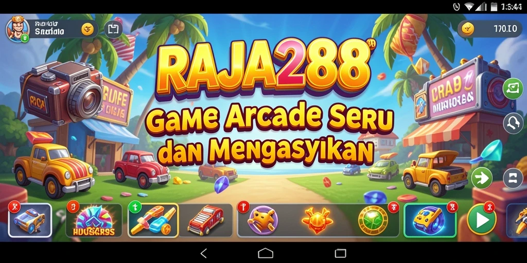 Screenshot gameplay RAJA288 dengan aksi seru di dalamnya.